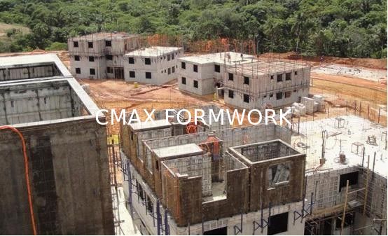 분명한 주택을 위한 금속 거푸집 공사 시스템 / 한덩어리로 되어 있는 주택 거푸집