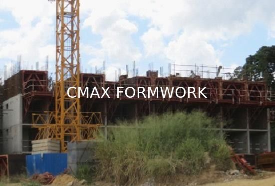 건축물을 수용하기 위한 성분 별 강철 한덩어리로 되어 있는 주택 거푸집 공사