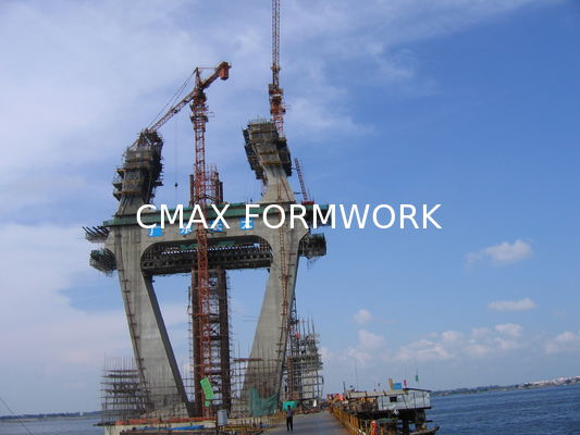 안전 하 고, 크레인 독립적인 자기 거푸집 ACS100 플랫폼 주위 모든 등반