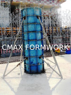 원형 란을 따르기를 위한 높은 뻣뻣함 체계 란 Formwork